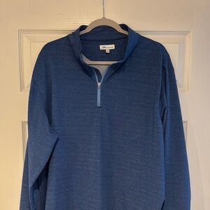 2XL Peter Millar Blue 1/4 zip